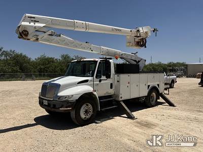 HiRanger TCX-55, 60 ft, Material Handling Bucket Truck