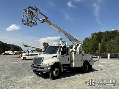 Altec A40P, 45 ft, Telescopic Non-Insulated Cable Placing Bucket Truck
