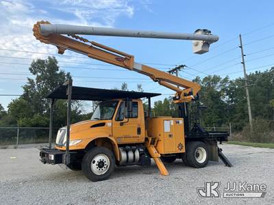 Altec LR7-58RM, 63 ft, Over-Center Bucket Truck