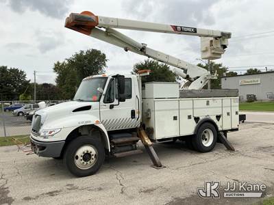 Terex/HiRanger SC45, 50 ft, Over-Center Bucket Truck