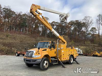 Terex/HiRanger HR50-M, 55 ft, Material Handling Bucket Truck