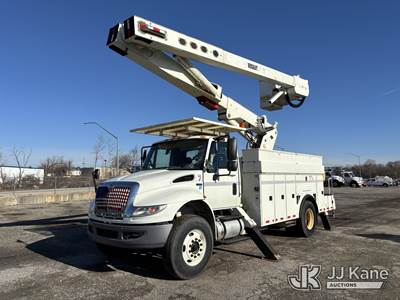 Versalift VO350MHI-01, 55 ft, Material Handling Bucket Truck