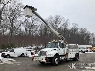 Terex/HiRanger TCP40, 45 ft, Telescopic Cable Placing Bucket Truck
