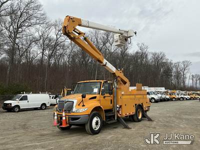 HiRanger HR50-M, 55 ft, Material Handling Bucket Truck