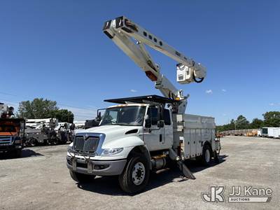 Versalift VO350MHI-01, 55 ft, Material Handling Bucket Truck