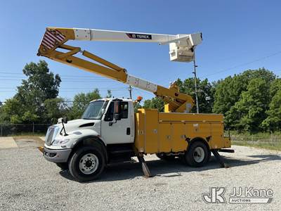 Terex/Telelect Hi-Ranger HR-50M, 55 ft, Material Handling Bucket Truck