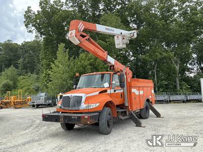 Posi Plus 400-47-A, 52 ft, Material Handling Bucket Truck