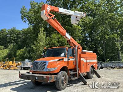 Posi Plus 400-47-A, 52 ft, Material Handling Bucket Truck