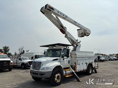 Versalift VO350MHI-01, 55 ft, Material Handling Bucket Truck