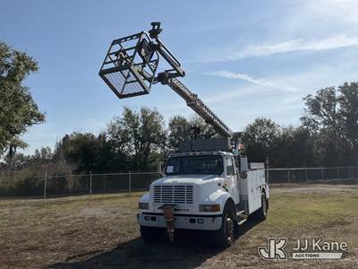 Telsta T40C, 35 ft, Telescopic Non-Insulated Cable Placing Bucket Truck