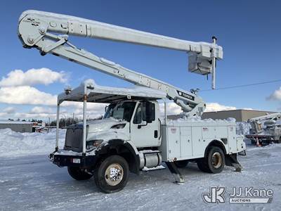 Terex/HiRanger 5TC-55, 60 ft, Material Handling Bucket Truck