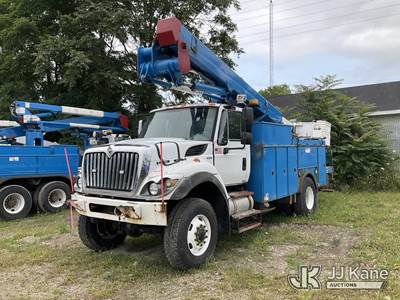 HiRanger TL50M, 55 ft, Articulating & Telescopic Bucket Truck