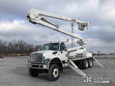 Terex RMX75-90, 95 ft, Material Handling Elevator Bucket Truck