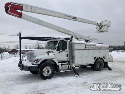 Terex/HiRanger 5FC-55, 60 ft, Material Handling Bucket Truck