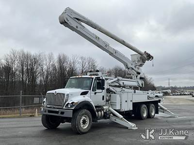 Altec AN67-E100, 105 ft, Material Handling Elevator Bucket Truck