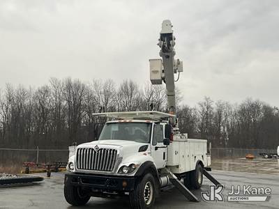 HiRanger HRX-52, 57 ft, Material Handling Bucket Truck