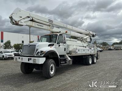 Terex RMX-75/100, 105 ft, Articulating & Telescopic Material Handling Elevator Bucket Truck