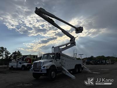 Altec AM900-E100, 104 ft, Over-Center Elevator Bucket Truck