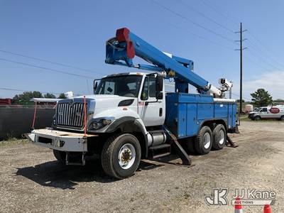 HiRanger TL55, 60 ft, Articulating & Telescopic Material Handling Bucket Truck