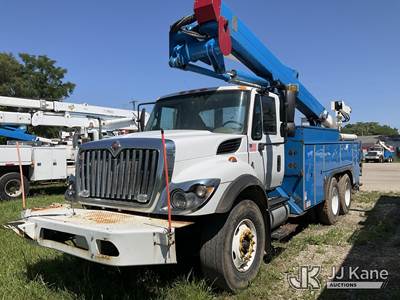 HiRanger TL55, 60 ft, Articulating & Telescopic Material Handling Bucket Truck
