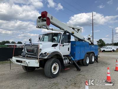 HiRanger TL60, 65 ft, Articulating & Telescopic Material Handling Bucket Truck