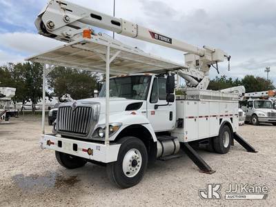 HiRanger TCX-55, 60 ft, Articulating & Telescopic Material Handling Elevator Bucket Truck