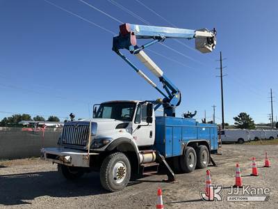HiRanger TL55, 60 ft, Articulating & Telescopic Material Handling Bucket Truck