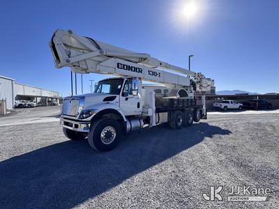 CONDOR CTA-130-I, 129 ft, Articulating & Telescopic Material Handling Bucket Truck