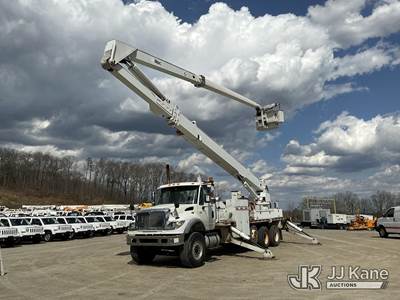 Altec HL125, 125 ft, Articulating & Telescopic Material Handling Bucket Truck