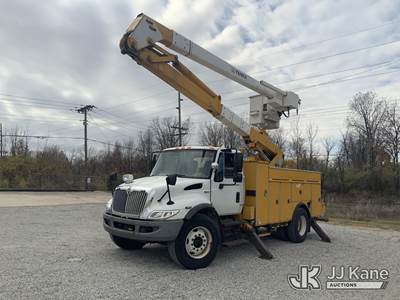 Hi-Ranger HR50M, 55 ft, Articulating & Telescopic Material Handling Bucket Truck