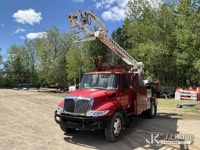 MTI/Telsta T40C, 40 ft, Telescopic Non-Insulated Cable Placing Bucket Truck