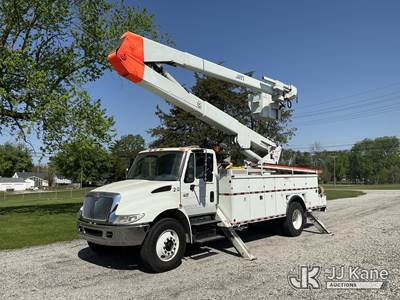 MTI T5L0AH-53TP-4TFE2, 58 ft, Material Handling Bucket Truck