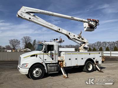 Altec AA55E, 60 ft, Material Handling Bucket Truck
