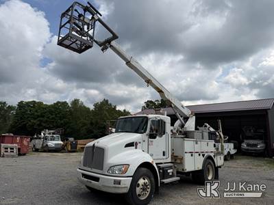 Altec A40P, 40 ft, Telescopic Non-Insulated Cable Placing Bucket Truck