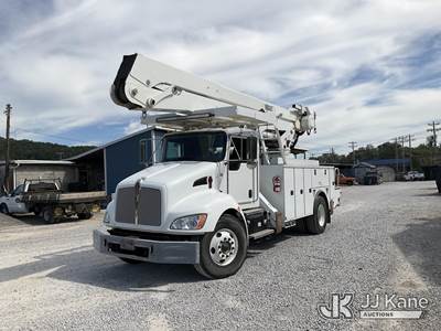 Versalift VO-452, 57 ft, Material Handling Bucket Truck