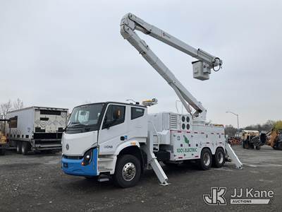 Posi Plus 500-55AU, 60 ft, Material Handling Bucket Truck