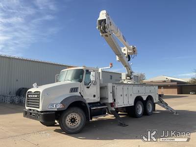 Terex/Telelect Hi-Ranger HRX-55, 60 ft, Material Handling Bucket Truck