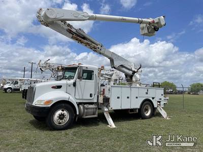 Altec AM55-E, 60 ft, Over-Center Material Handling Bucket Truck