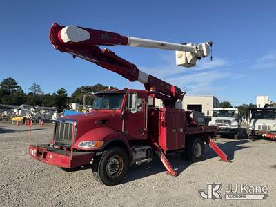 Altec AM55-E, 60 ft, Over-Center Material Handling Bucket Truck