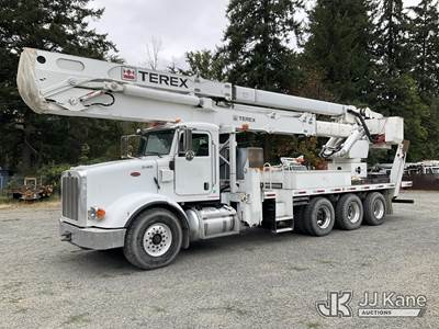Terex HI-Ranger TM125, 130 ft, Articulating & Telescopic Material Handling Bucket Truck