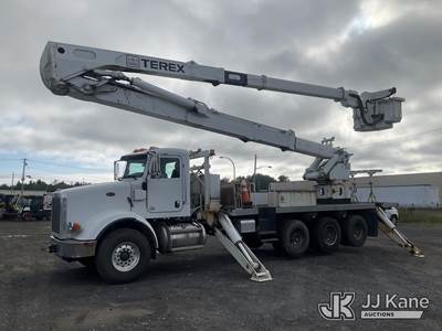 Terex/Telelect HI-RANGER TM105, 110 ft, Articulating & Telescopic Material Handling Bucket Truck
