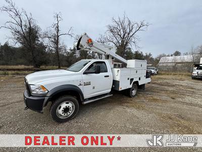 ETI ETC35S-NT, 40 ft, Articulating & Telescopic Non-Insulated Bucket Truck