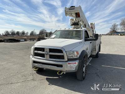 Versalift VST-40I, 45 ft, Articulating & Telescopic Material Handling Bucket Truck