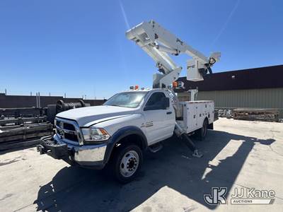Duralift DPM40DU, 45 ft, Articulating & Telescopic Material Handling Bucket Truck