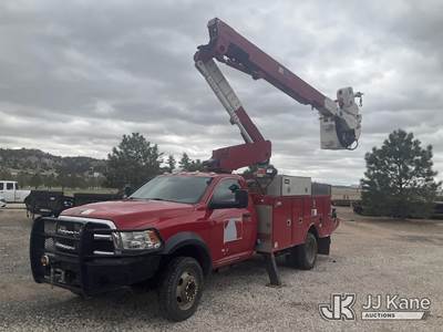 Altec AT40M, 45 ft, Articulating & Telescopic Material Handling Elevator Bucket Truck