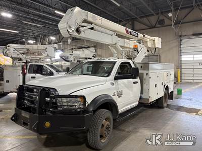 HiRanger HR40-M, 45 ft, Material Handling Bucket Truck