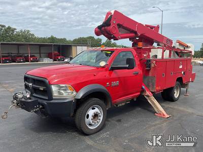 ETI ETC37-IH, 42 ft, Articulating & Telescopic Material Handling Bucket Truck