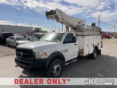 Versalift VST47, 52 ft, Articulating & Telescopic Material Handling Bucket Truck