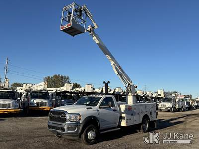 Posi Plus 700-40, 34 ft, Non-Insulated Cable Placing Bucket Truck