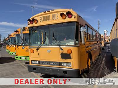 2011 Blue Bird School/Transit Bus Passenger Bus